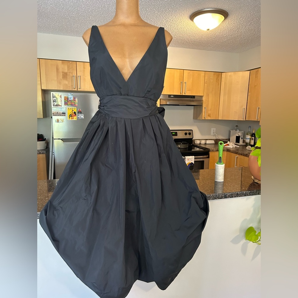 Zara Black Backless Dress